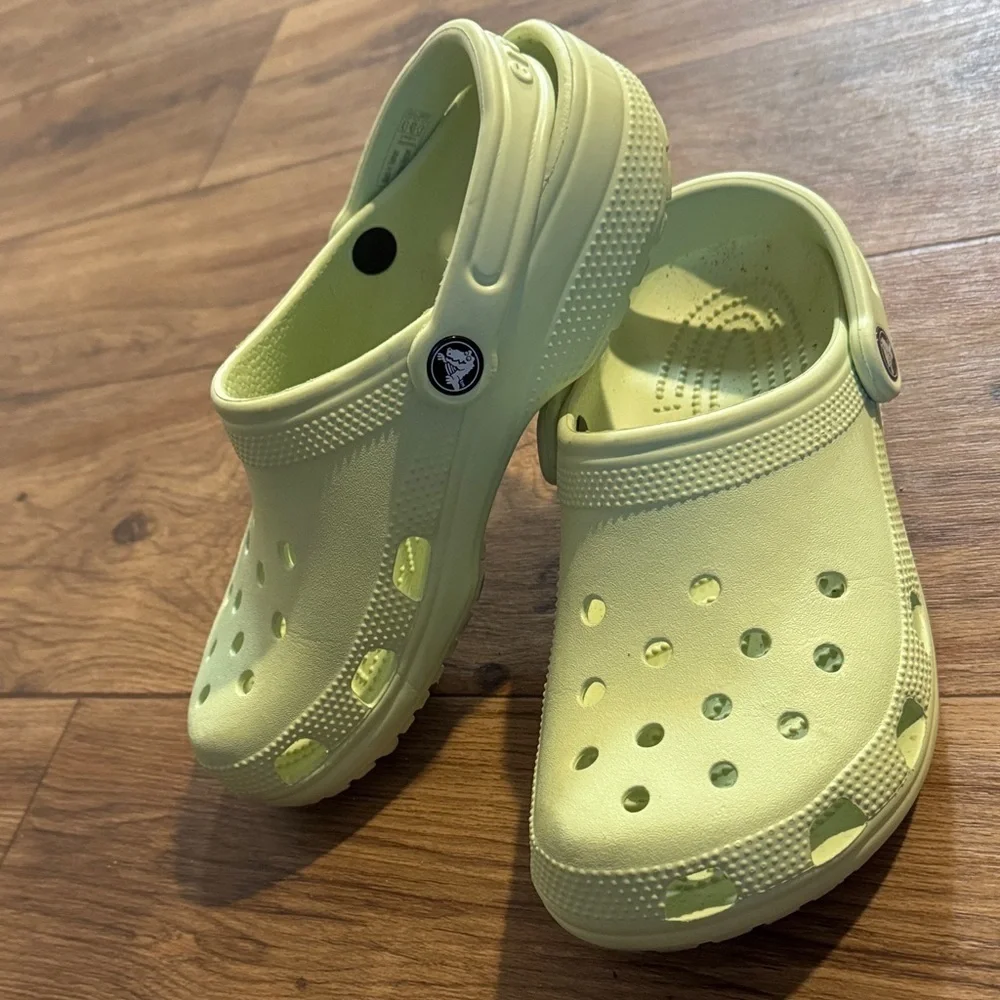 CROCS Kids Mint Green Clogs